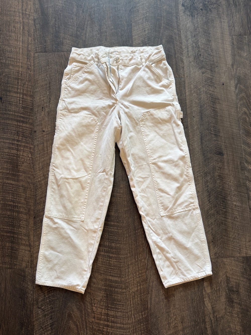 Wilfred Cream Ankle Utility Pants